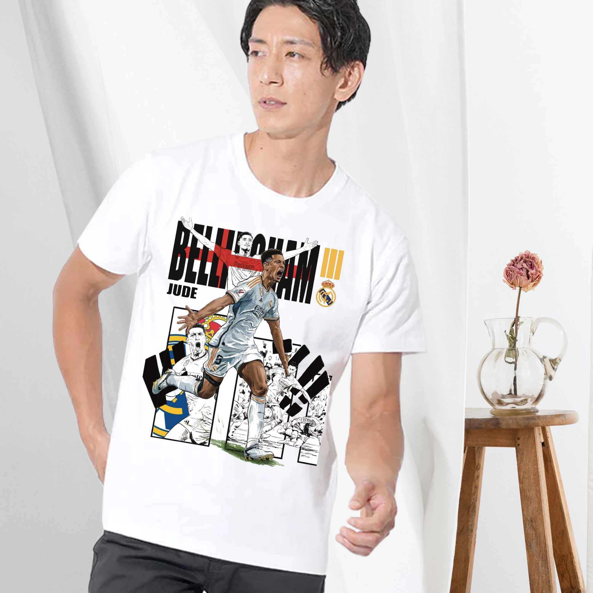 話題の若手スター！ベリンガムプリント