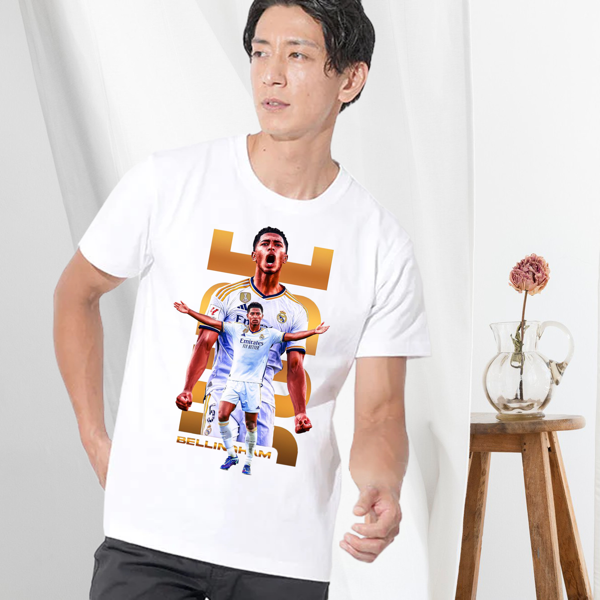 胸を張れ、若き10番！ベリンガムプリント