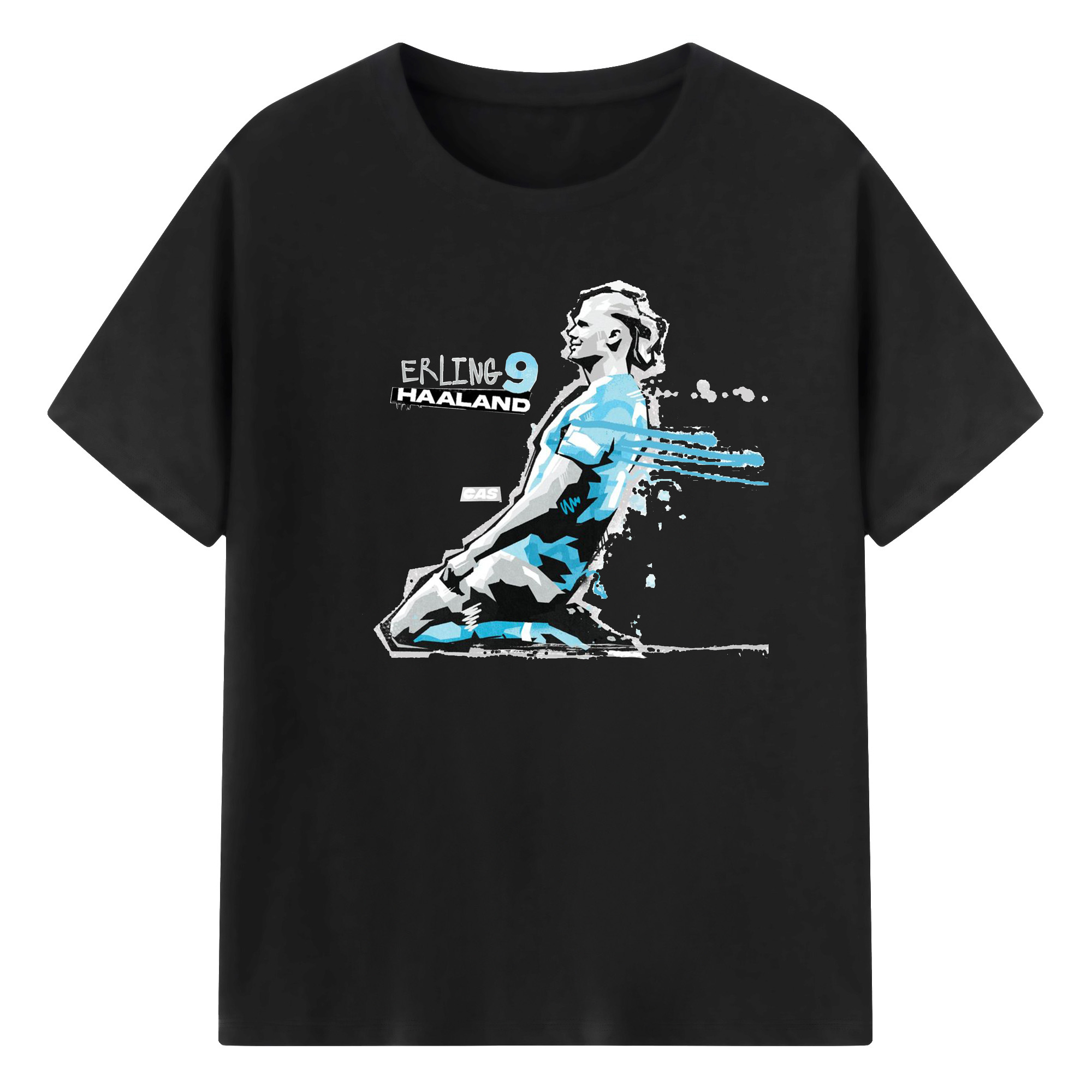 ハーランド レジェンド候補｜セレブレーション風グラフィック - 綿100％ 半袖Tシャツ ・ フロントプリント ・ 快適 通気性 ・ 日常使い 散歩 スポーツ用