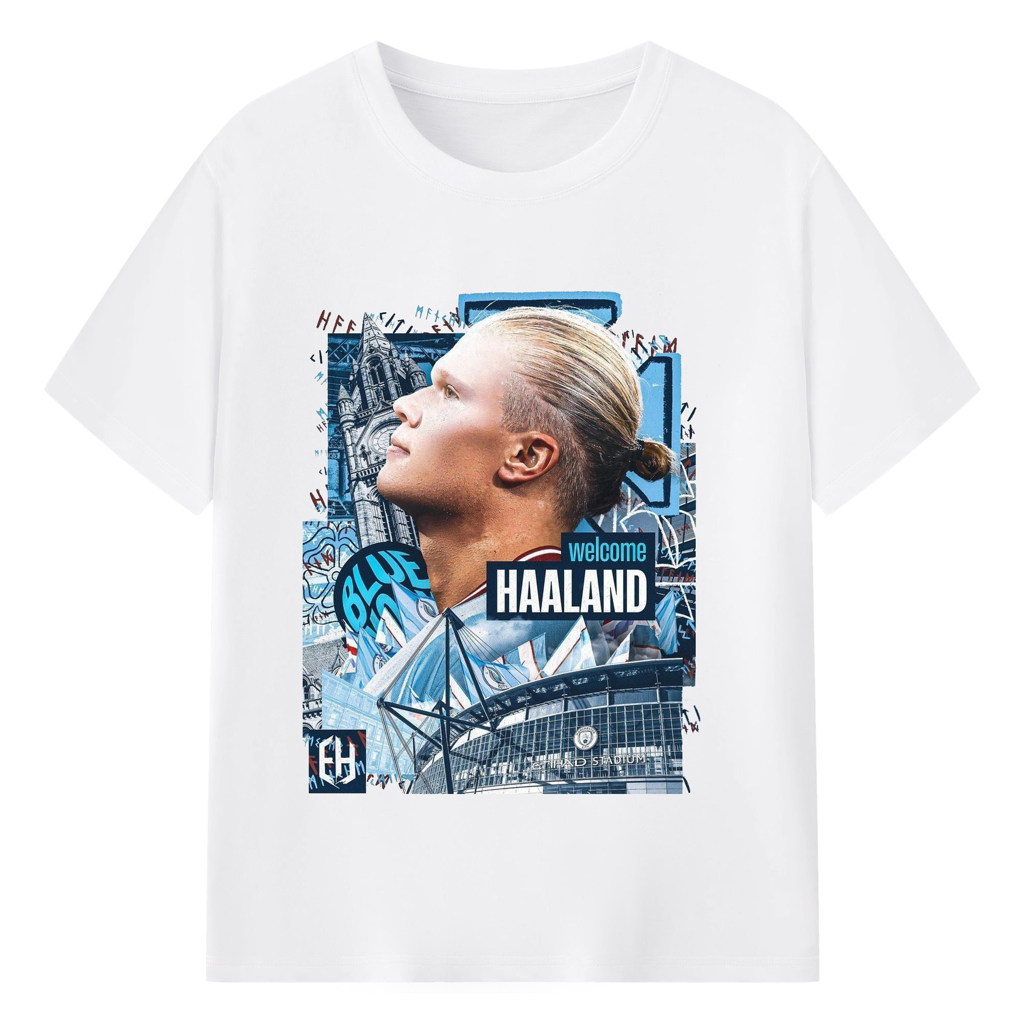 ゴールガ ソク カンセイ マンC ノ ハーランド - 綿100％ 半袖Tシャツ ・ フロントプリント ・ 快適 通気性 ・ 日常使い 散歩 スポーツ用