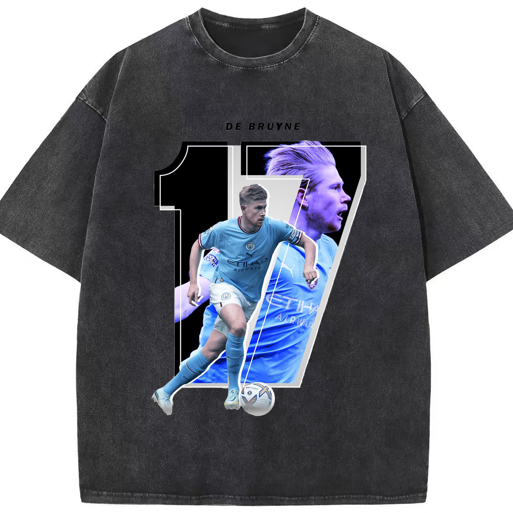 スカイブルー ノ シュウエン ブライネ キネン モデル - 綿100％ ヴィンテージ風 半袖Tシャツ ・ フロントプリント ・ 柔らか肌触り ・ 通気性 快適 ・ スポーツ カジュアル 外出用