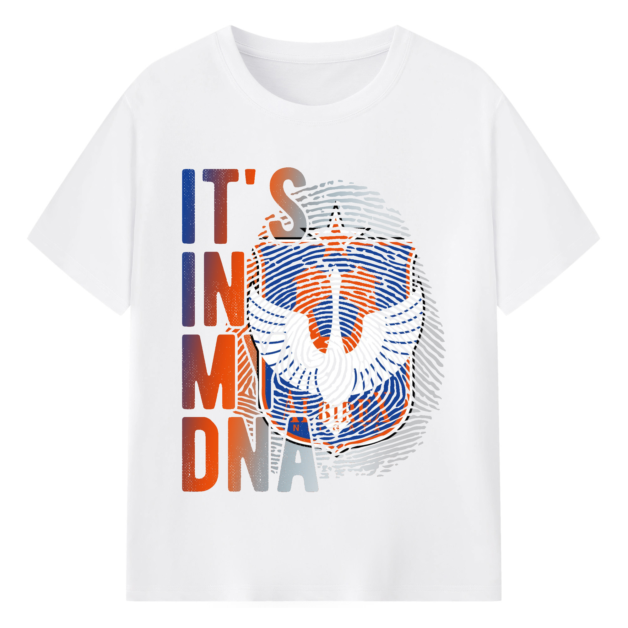 アルビレックス新潟  it‘ｓ in my DNA - 綿100％ 半袖Tシャツ ・ フロントプリント ・ 快適 通気性 ・ 日常使い 散歩 スポーツ用