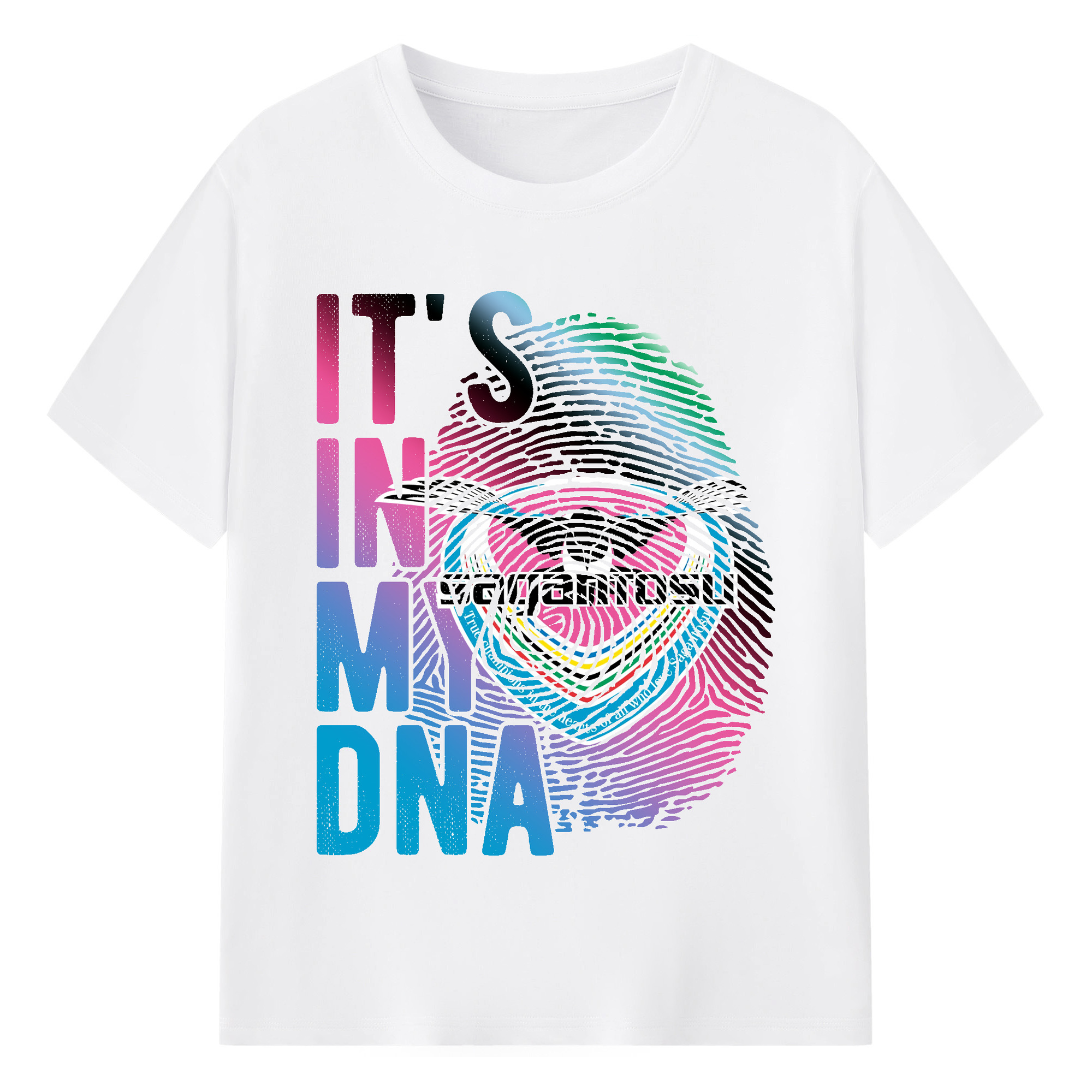 サガン鳥栖  it‘ｓ in my DNA - 綿100％ 半袖Tシャツ ・ フロントプリント ・ 快適 通気性 ・ 日常使い 散歩 スポーツ用