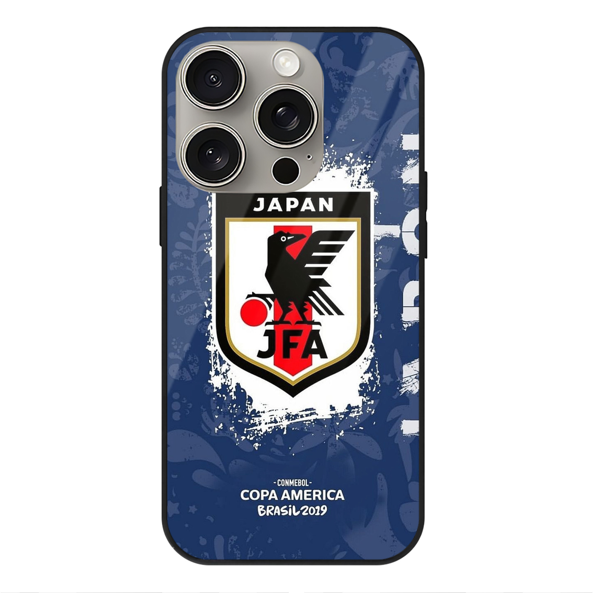 ブラジル2019 記念 - IPhone15Pro対応 ・ スマホケース ・ 背面ガラス ・ TPU+強化ガラス ・ 耐衝撃 ・ 黄変防止 ・ ワイヤレス充電対応 ・ 3D立体ボタン
