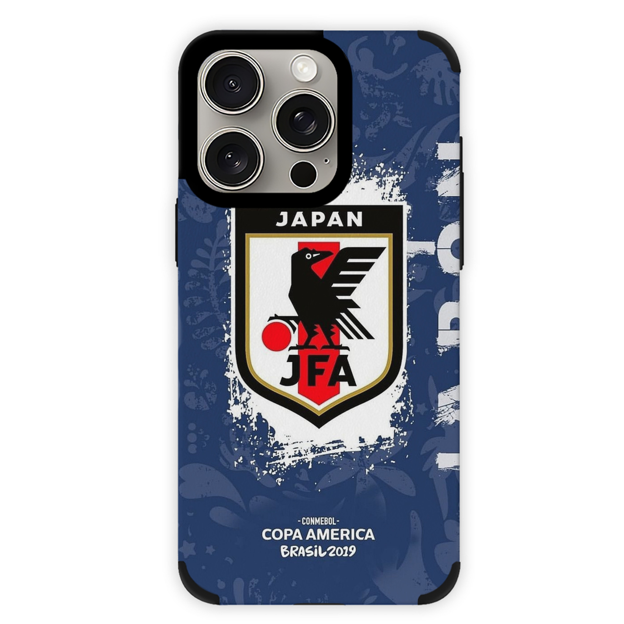 ブラジル2019 記念 - IPhone15ProMax対応 ・ PUレザースマホケース ・ 耐衝撃 ・ 黄変防止 ・ 360度全面保護 ・ 柔らか手触り ・ 3D立体ボタン